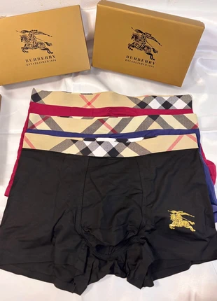 Lot de 3 boxers Burberry – Neufs avec boîte 🎁, merk: Burberry, staat: Nieuw met prijskaartje, maat: XL, € 50,00, € 53,20 inclusief Kopersbescherming