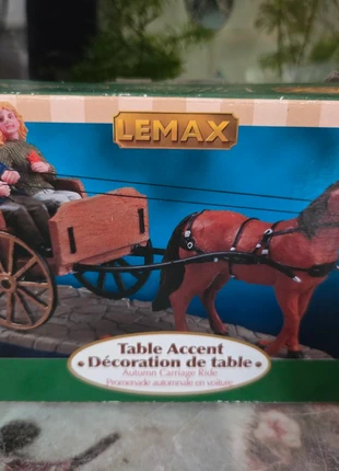 Lemax autumn carriage ride promenade automnale en voiture, merk: Lemax, staat: Heel goed, € 10,00, € 11,20 inclusief Kopersbescherming