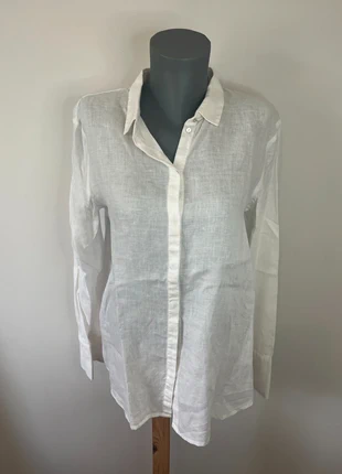 Chemise blanche Esprit 100 % lin T42 – intemporelle, légère et élégante, brand: Esprit, condition: Very good, size: XL / 42 / 14, €8.28, €9.39 includes Buyer Protection Pro