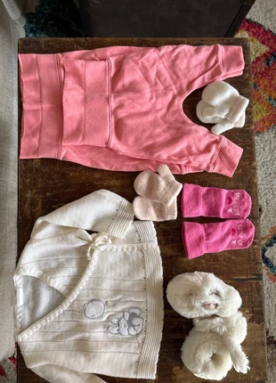 Lot bébé 0-1 mois • pink cute édition • cadeau naissance, marca: Tex Baby, estado: Muito bom, tamanho: Até 1 mês / 50 cm, €12.00, €13.30 inclui Proteção do Comprador