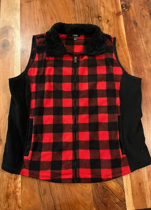 Veste Polaire Sans Manche Chaps Raplh Lauren Full Zip Up Chaud Hiver Fleece Flanelle Rouge Noir 2XL, marca: CHAPS, estado: Muy bueno, tamaño: XXL, 14,90 €, 16,35 € Protección al comprador Pro incluida