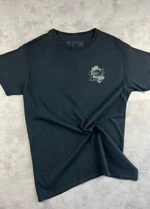 T-shirt noir motifs japonais skull rose vintage / T-shirt graphique imprimé motifs tête de mort - S, marca: Vintage Dressing, estado: Muito bom, tamanho: S, €7.90, €9.00 inclui Proteção do Comprador Pro