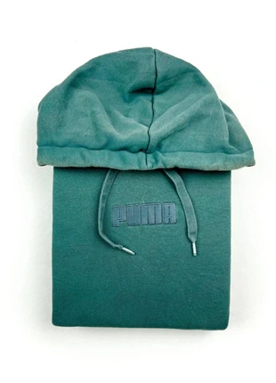 Sweat à capuche vert foncé Puma vintage - Taille XL - Bon état, marque: Puma, état: Bon état, taille: XL, 13,90 €, 15,30 € Protection acheteurs incluse
