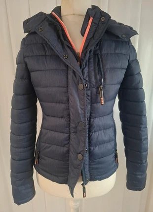 Superdry Fuji Navy Padded Jacket Size M RL038, brand: Superdry, condition: Very good, size: S / UK 8-10, £18.50, £20.13 includes Buyer Protection Pro