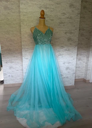 Robe dos, lacé en tulle, marque: Dressalisa, état: Neuf sans étiquette, taille: M / 38 / 10, 20,00 €, 21,70 € Protection acheteurs incluse