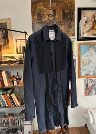 Lost & Found Ria Dunn dark blue/black button up, marque: Lost & Found Ria Dunn, état: Très bon état, taille: S, 65,00 €, 68,95 € Protection acheteurs incluse