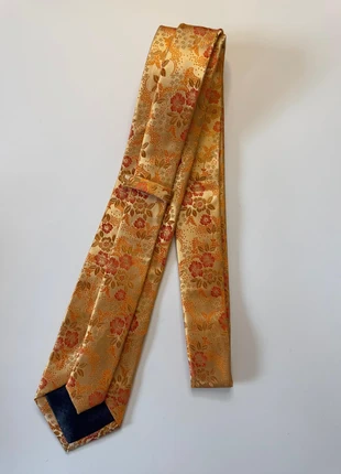 Designer orange silk tie for men’s suits wedding prom, brand: Pure Silk, condition: Very good, £8.00, £9.10 includes Buyer Protection