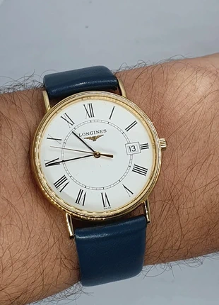 Montre Longines bleu et dore, brand: Longines, condition: Very good, size: 30–38 mm, €260.00, €273.70 includes Buyer Protection