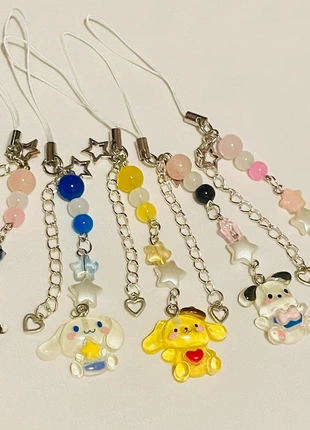 Sanrio Phone Charm Bundle - Discount!, brand: madebyallure, condition: New with tags, £13.00, £14.35 includes Buyer Protection