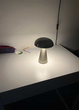 Lampe LED champignon rechargeable – 3 couleurs, gradation tactile, câble USB, marca: sans marque, estado: Novo com etiquetas, €23.00, €24.85 inclui Proteção do Comprador