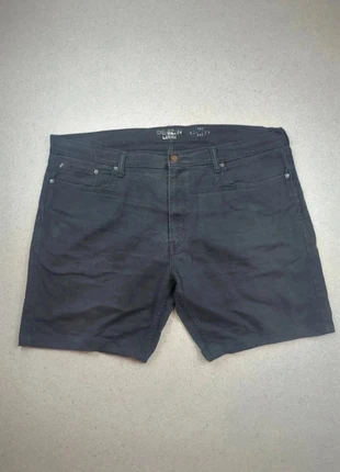 Short en jean noir coupe regular taille haute | Denizen Levi’s 285 W42 L30 Homme, marque: Denizen, état: Très bon état, taille: W42 | FR 52, 6,00 €, 7,00 € Protection acheteurs (Pro) incluse