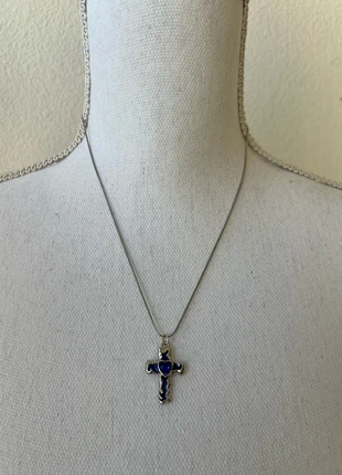 Vintage necklace cross, marque: Vintage Dressing, état: Très bon état, 7,50 €, 8,58 € Protection acheteurs (Pro) incluse