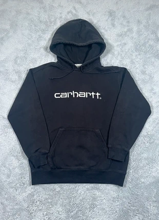 Sweat à capuche Carhartt WIP noir logo blanc – Taille XS Très bon état, merk: Carhartt, staat: Heel goed, maat: XS, € 40,00, € 42,70 inclusief Kopersbescherming