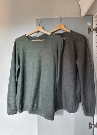Set di 2 pullover invernali Zara uomo grigio e verde, brand: Zara, condizioni: Ottime, taglia: M, €20.00, €21.70 include la Protezione acquisti