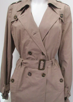 Jodhpur -cropped trench coat-tan beige with Belt/Trench court beige avec ceinture Jodhpur, marque: JODHPUR, état: Très bon état, taille: M / 38 / 10, 25,00 €, 26,95 € Protection acheteurs incluse