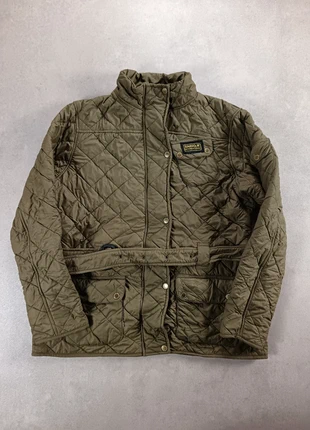 Veste matelassée Barbour International | doublure polaire | vert/kaki | taille XL-XXL pour femme, marca: Barbour, estado: Muito bom, tamanho: XL / 42 / 14, €49.99, €53.19 inclui Proteção do Comprador Pro