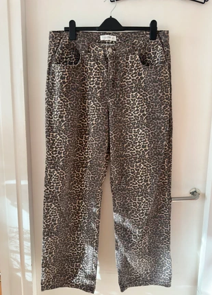 Pull&bear leopard jeans, brand: Pull & Bear, condition: Very good, size: L / UK 16-18, £10.00, £11.20 includes Buyer Protection