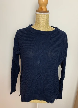 Pull Epais Tommy Hilfiger Marine - Taille S Femme, marque: Tommy Hilfiger, état: Très bon état, taille: S / 36 / 8, 10,00 €, 11,20 € Protection acheteurs (Pro) incluse