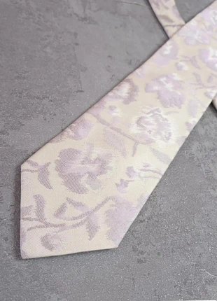 Duchamp Silk London DL Necktie Mens Beige Floral Classic Luxury Formal, brand: Duchamp, condition: Very good, £29.95, £32.15 includes Buyer Protection