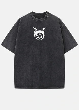 T shirt full metal Alchemist noir délavé en coton taille XL, marque: NAKAMA, état: Neuf sans étiquette, taille: XL, 19,90 €, 21,60 € Protection acheteurs (Pro) incluse