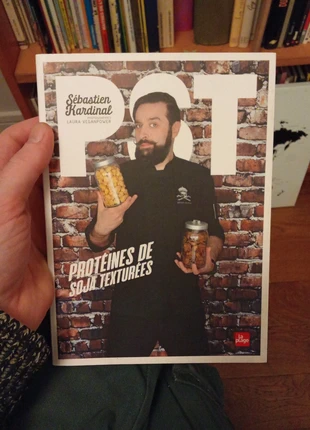 Livre cuisine PST Protéines de Soja Texturées - Sébastien Kardinal - La Plage 2018, condition: Good, €8.00, €9.10 includes Buyer Protection Pro