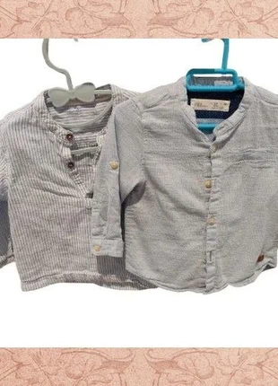 Pack 2 Camisas Niño ZARA Baby (6-9 meses / 74 cm), marque: Zara, état: Très bon état, taille: 6-9 mois / 68 cm, 12,00 €, 13,30 € Protection acheteurs incluse