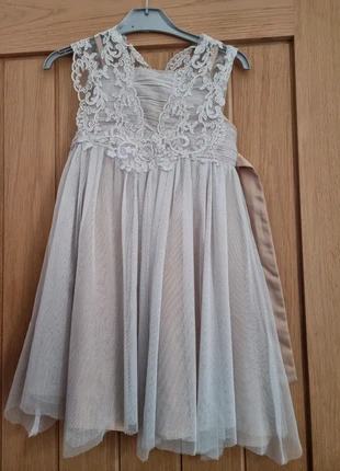 Girls age 5 Monsoon party dress formal flower girl bridesmaid, brand: Monsoon, condition: Very good, size: 5 years / 110 cm, £8.00, £8.94 includes Buyer Protection