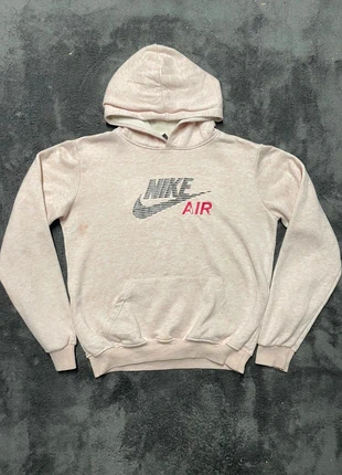 Sweat à Capuche Nike AIR Homme L Hoodie Rose Pâle Blanc Oversize, merk: Nike, staat: Heel goed, maat: L / 40 / 12, € 26,25, € 28,26 inclusief Kopersbescherming