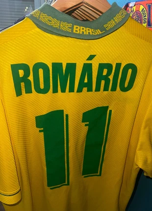 Camiseta Maglia Maillot Tshirt Original Brasil 1993 World Cup Winners Romario, brand: Umbro, condizioni: Ottime, taglia: XL, €285.00, €299.95 include la Protezione acquisti