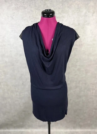 Très belle robe mini Maje Jumelle 36 S marine dorée, marque: Maje, état: Très bon état, taille: S / 36 / 8, 39,00 €, 41,65 € Protection acheteurs (Pro) incluse