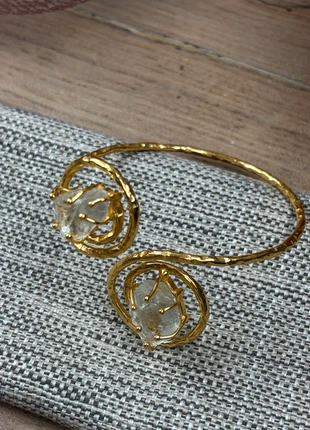 Superbe manchette quartz ., état: Très bon état, 15,00 €, 16,45 € Protection acheteurs (Pro) incluse