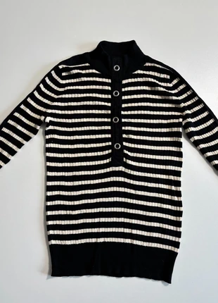 Pull rayé noir et blanc – Lauren Ralph Lauren – Taille S, brand: Ralph Lauren, condizioni: Ottime, taglia: S / IT 40 / EU 36, €12.00, €13.30 include la Protezione acquisti Pro