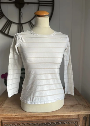 Haut femme Y2k rayé vintage, marque: Morgan, état: Très bon état, taille: M / 38 / 10, 14,00 €, 15,40 € Protection acheteurs (Pro) incluse