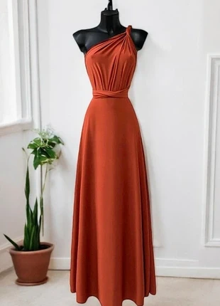 Robe longue coraille taille M, marque: Boutique Parisienne, état: Très bon état, taille: M / 38 / 10, 35,00 €, 37,45 € Protection acheteurs (Pro) incluse