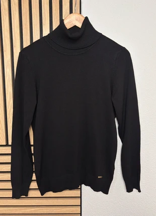 Pull Col Roulé Léger Calvin Klein | Taille L | Noir + plaque logo métal, marque: Calvin Klein, état: Très bon état, taille: L / 40 / 12, 18,00 €, 19,60 € Protection acheteurs (Pro) incluse