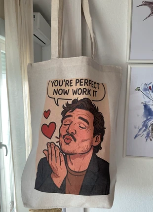 Tote bag Pedro Pascal, marque: Fashion, état: Très bon état, 4,95 €, 5,90 € Protection acheteurs incluse