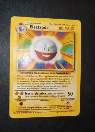 Electrode 21/102 set base, marque: Pokémon, état: Satisfaisant, 2,90 €, 3,75 € Protection acheteurs (Pro) incluse