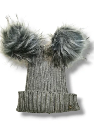 Gorro Alesya Gris Talla Única con Doble Pompón (Súper Tendencia) 🐻, marque: Alesya, état: Neuf sans étiquette, taille: Taille unique, 10,00 €, 11,20 € Protection acheteurs (Pro) incluse