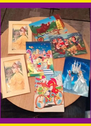 Lot 7 cartes Disney belle Pinocchio cendrillon Picsou blanche neige roi lion, marque: Disney, état: Très bon état, 8,90 €, 10,05 € Protection acheteurs (Pro) incluse