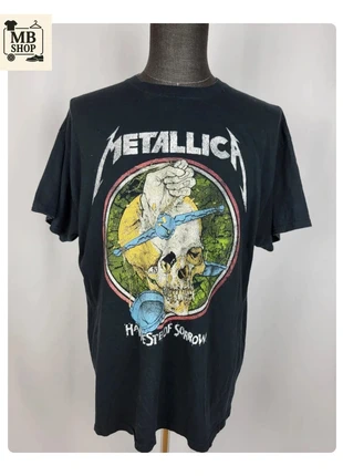 T-shirt graphique vintage noir Metallica Harvester of sorrow - 100% coton Taille XL, marke: Metallica, zustand: Sehr gut, größe: XL, 15,90 €, 17,40 € beinhaltet Vinted-Käuferschutz Pro