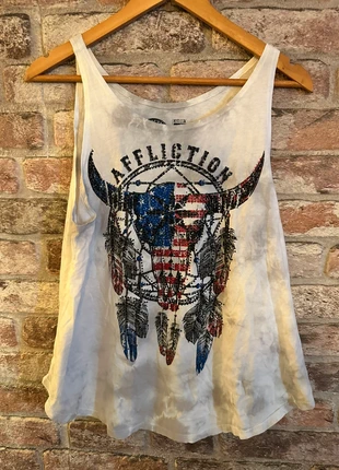 Debardeur femme taille M affliction, brand: Affliction, condizioni: Nuovo con cartellino, taglia: M / IT 42 / EU 38, €5.00, €5.95 include la Protezione acquisti