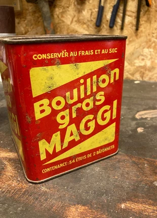 Boite de décoration ancienne, merk: Maggi, staat: Goed, € 5,00, € 5,95 inclusief Kopersbescherming