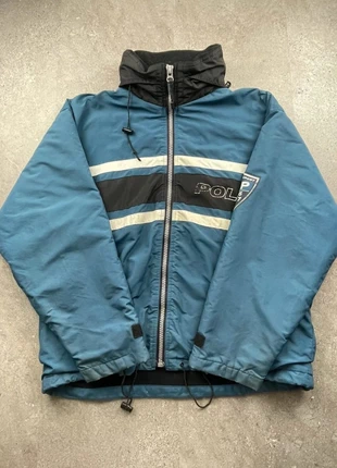 Manteau | blouson | coupe vent Ralph Lauren bleu/noir taille L, marque: Ralph Lauren, état: Satisfaisant, taille: L, 21,00 €, 22,75 € Protection acheteurs incluse