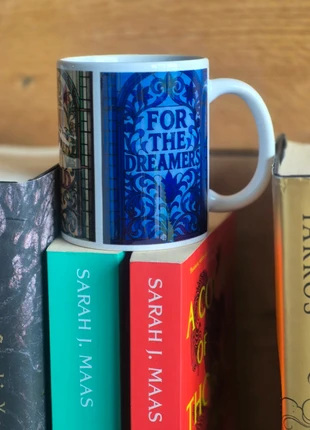 SJM book series mug, printed stained glass design cup, brand: Acotar, condition: New with tags, £8.97, £10.12 includes Buyer Protection Pro