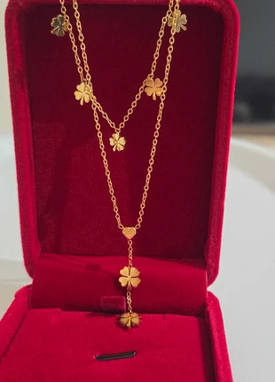 Collier en acier inoxydable + boîte à cadeau, brand: Tendance, condizioni: Nuovo senza cartellino, €13.00, €14.35 include la Protezione acquisti