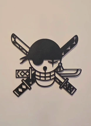 Décoration murale Zoro One Piece, marca: Fait Main, estado: Novo sem etiquetas, €18.00, €19.60 inclui Proteção do Comprador