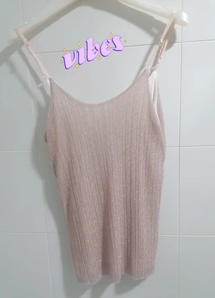 Top brillante rosa plateado S 🪷 hazme oferta, brand: Made In Italy, condizioni: Ottime, taglia: S / IT 40 / EU 36, €9.99, €11.19 include la Protezione acquisti