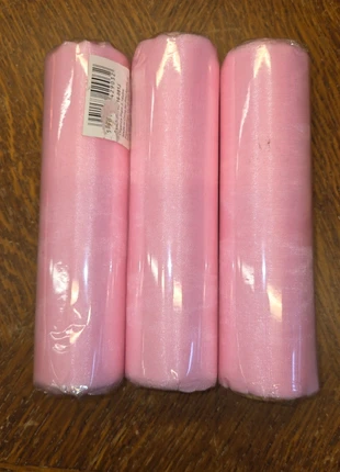 3 x 9 m d'organza rose clair de 16 cm de largueur, marca: PartyDeco, estado: Nuevo con etiquetas, 3,00 €, 3,85 € Protección al comprador Pro incluida
