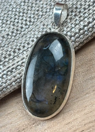 Superbe pendentif labradorite. Ar 925., état: Très bon état, 14,00 €, 15,40 € Protection acheteurs (Pro) incluse