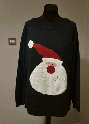 Ladies Primark Santa Christmas Jumper - UK Size 14, brand: Primark, condition: Good, size: M / UK 12-14, £4.00, £4.90 includes Buyer Protection